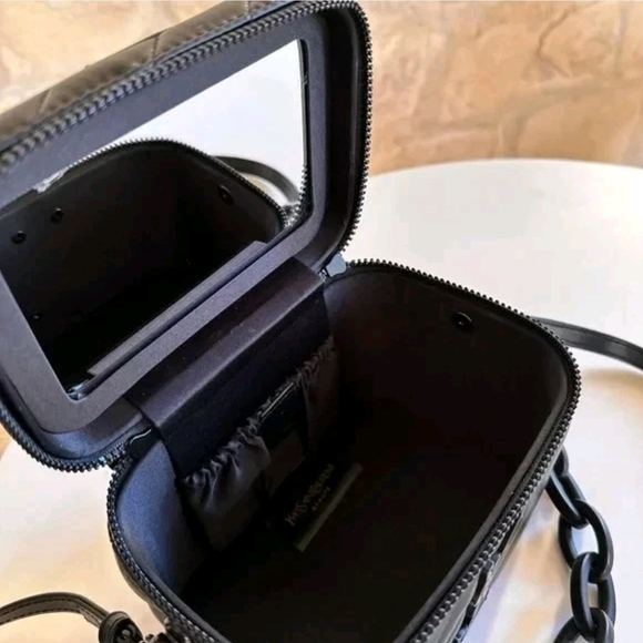 NEW! YSL Yves Saint Laurent Beaute GWP VIP Vanity Case Converted Bag & Box! - Picture 2 of 13